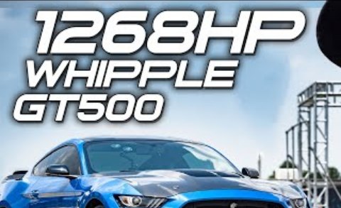 1268HP Whipple-supercharged Shelby GT500, CX1300R build